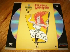 BETTE MIDLER'S MONDO BEYONDO Laserdisc LD VERY GOOD CONDITION VERY RARE GREAT!