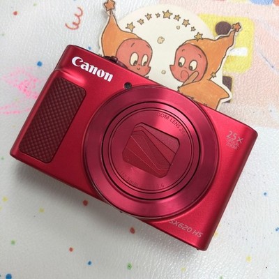 Canon Powershot SX620 HS Compact Digital Camera 25x Optical Zoom 20.2MP Red