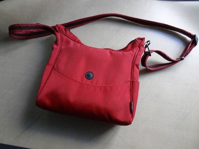 Pacsafe CitySafe 100 Travel Handbag Red Anti Theft Cross Body/Shoulder Bag