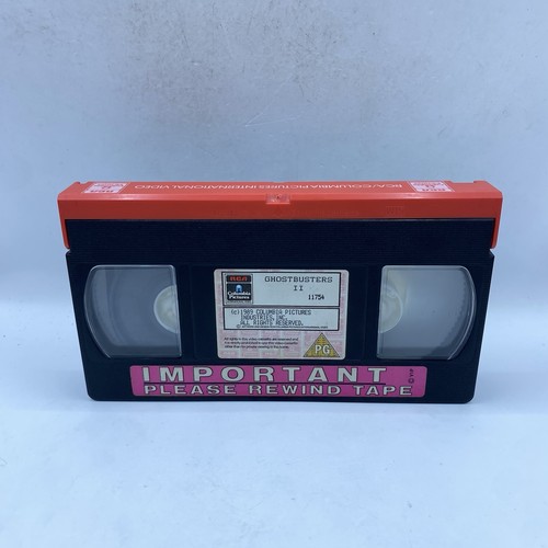 Ghostbusters 2 VHS - Big Box Ex Rental Video 1990 Original RCA Case Very Rare - Picture 4 of 9