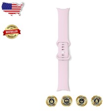 Large Pixel Watch 2/3 Rose Quartz Band - Soft-Touch Fluoroelastomer