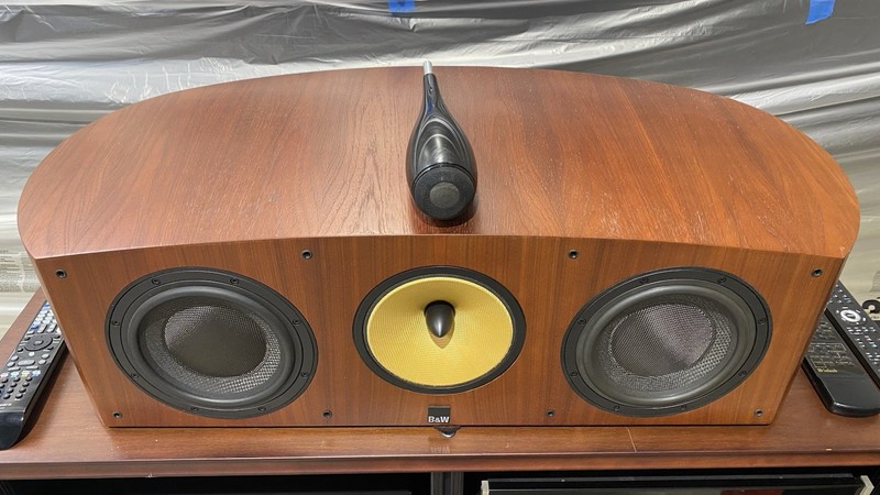 B&W Bowers & Wilkins DEALER:  Diamond HTM2D HTM2 Massive RoseNut Center Channel