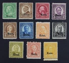 CKStamps: US Stamps Collection Scott#658-668 Mint H OG CV$216.25