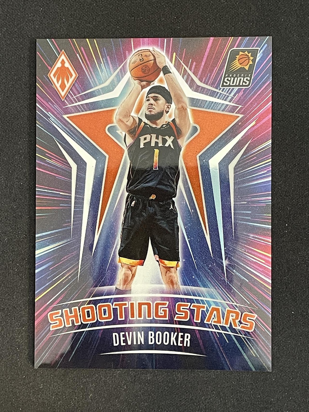 Devin Booker 2023-24 Panini Phoenix Shooting Stars SSP Case Hit #23