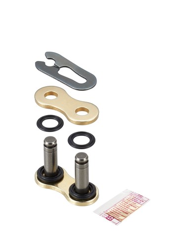 D.I.D. Catena HD Non O-Ring Oro e Nero 428-132 Kawasaki BX125 BPF 125 Ninja 2023 - Foto 2 di 2