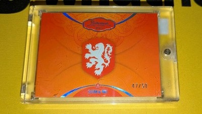Daka Netherland Stefan DE Vrij On Card Auto Booklet/50