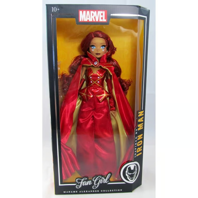 MADAME ALEXANDER COLLECTION--FAN GIRL--MARVEL'S 14" IRON MAN