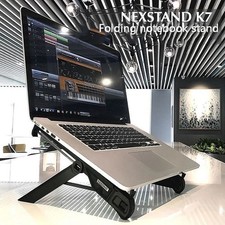 NEXSTAND K2 Portable Folding Laptop Stand Adjustable Ergonomic Notebook Riser