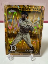 Ty Cobb Gold 25 GILDED topps mlb