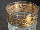 Set of 2 Culver Tyrol 22k Gold Double Old Fashioned Lowball Rocks Glasses — photo 5