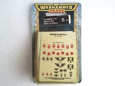 Sealed Sisters of Battle Transfers 1997 - Adepta Sororitas Warhammer 40k Citadel