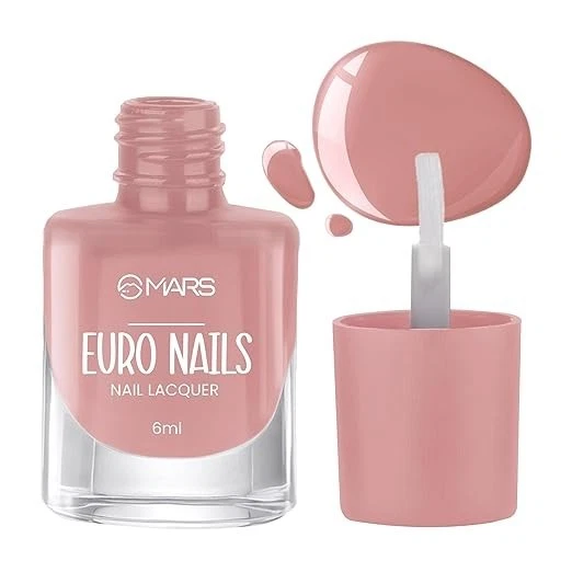 MARS EURO Nail Lacquer | Glossy Gel Finish | Rich Pigmentation | Chip Free | Qui