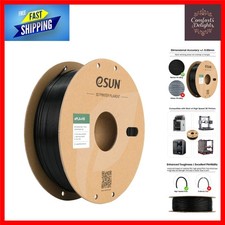High Speed ePLA+ Filament 1KG, 1.75mm Black - Up to 300mm/s Printing Performance