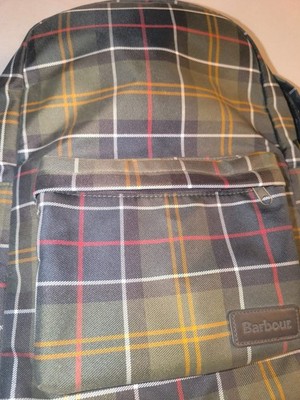 Barbour Rucksack Kariert