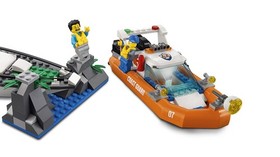 Lego City 60168 Yacht And Rescue Boat Building Toy With A Boat That Really Floa_