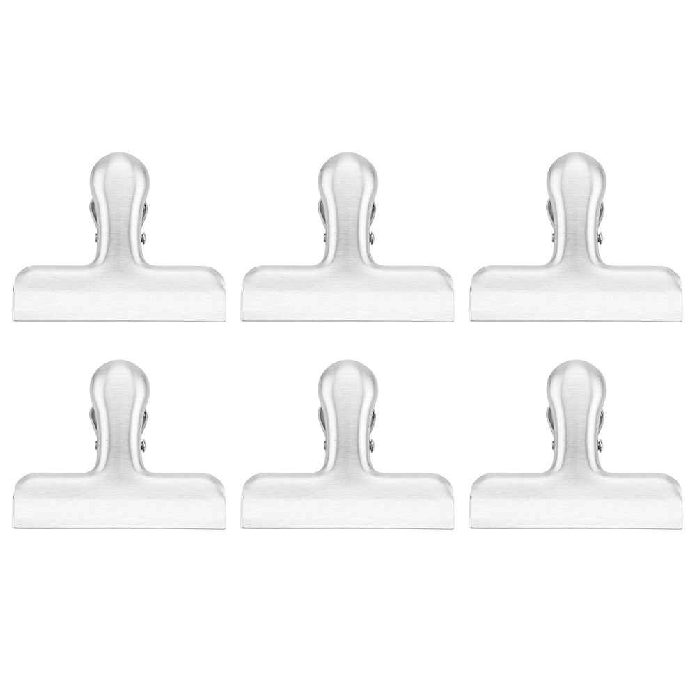 Stainless Steel Food Bag Clips Heavy Duty Bag Clips Air Tight Seal Grip Clips