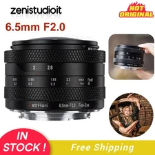 US AstrHori 6.5mm F2.0 Ultra Wide Angle Circular Fisheye lens For Sony E Fuji XF