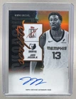 Jaren Jackson 2025 Topps Signature Class Orange Refractor Shadow Script Auto /50