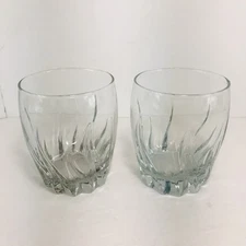 Anchor Hocking Central Park Starfire 2 Clear 3-7/8 in. Double Old Fashion EUC