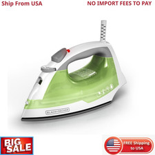 BLACK+DECKER Steam Iron, 1200W, Smartsteam Te...