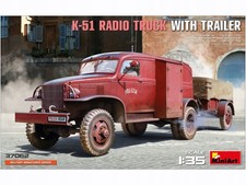 1:35 Military Truck w/ Trailer WWII Plastic Model Kit