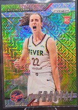 Panini 2024 Prizm WNBA Caitlin Clark Rookie Fractal Insert #1 /25 Fever