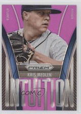 2014 Panini Prizm Intuition Purple Prizm 99/99 Kris Medlen #7 1x0