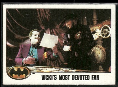 1989 Topps Batman #61 Vicki's Most Devoted Fan