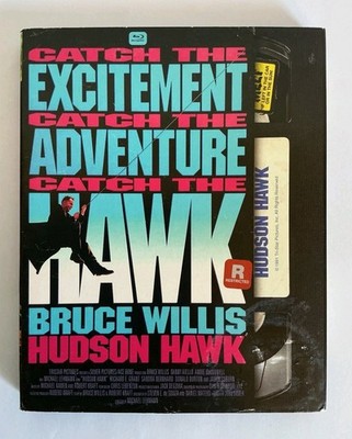 Hudson Hawk Blu-ray 1991 Film Bruce Willis With Slipcover TESTED