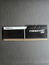 Single G. SKILL Trident Z RGB 8GB DIMM 3200 MHz CAS 14