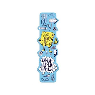 Bookmark Shapemark Cut Out Sponge Bob Square Pants LA-LA-LA-LA