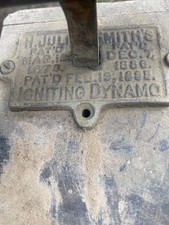 Antique Dynamite Blasting Machine 1800 – H. Julius Smith “Igniting Dynamo”