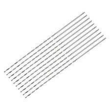 10 Pcs 1mm Mini Twist Drill Bits, High-Speed Steel Extra Long Drill Bit 80mm