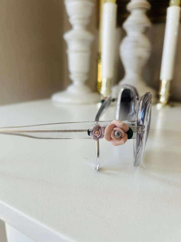 Gafas de sol Dolce & Gabbana DG 4292 Rosas - EDICIÓN LIMITADA Porcelana Flor Foto 2 de 4