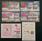 2013 World Stamp Exhibition Supporters Club Mini Sheets, Replica Card and Pass