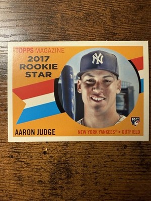 2017 Topps Archives - 1960 Topps Magazine Rookie Stars Aaron Judge #RS-9 (RC)