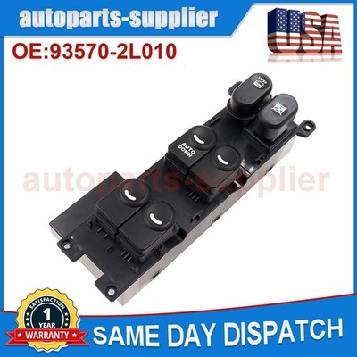 Power Window Switch For 09-12   Elantra Touring 2.0L 93570-2L010 *qq