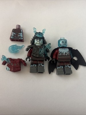 LEGO Ninjago Forbidden Spinjitzu Minifigure Set Sword Master General Vex