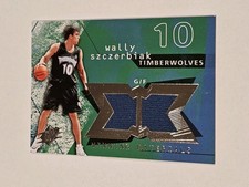 2004-05 Upper Deck Winning Materials Relic Wally Szczerbiak #WM-WS