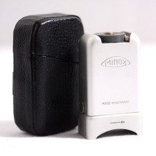 MINOX SUBMINIATURE CAMERA CUBE FLASH WITH CASE