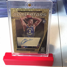 Marketplace image: Panini 2021-22 Optic Chris Duarte Rookie Dominators Auto 1/1 Superfractor