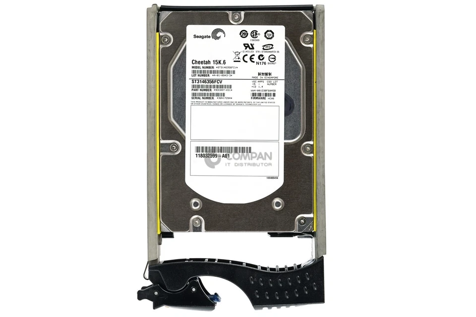 005048847 EMC HDD 146GB 15K FATA 2/4G 3.5" LFF - Image 3 of 4