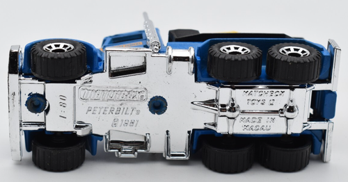 Matchbox Superfast #19 Peterbilt Cement Truck Kwik Set Cement. Made in Macau - Picture 4 of 4