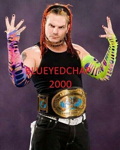 FOTO DE LUCHA LIBRE JEFF HARDY WRESTLER 8 X 10 WWF - Imagen 1 de 1