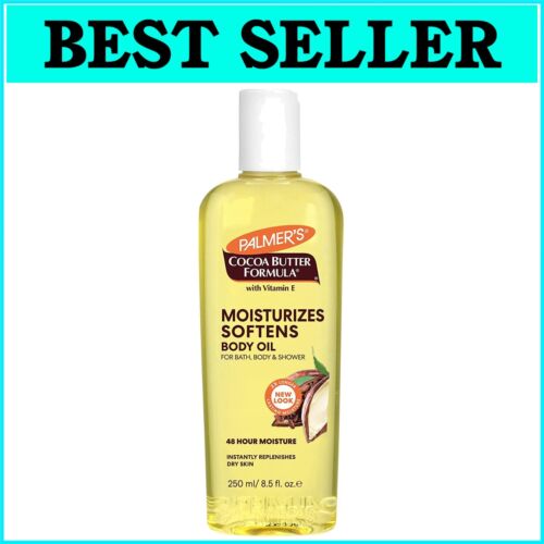 Cocoa Butter Moisturizing Body Oil 8.50 oz - 48-Hour Hydration Formula