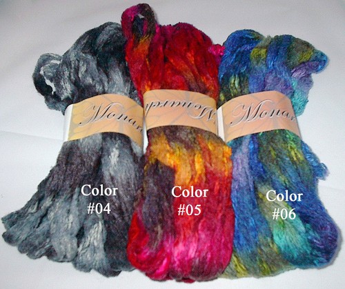KFI Monarch Ruffle Lace Mesh Yarn 100g Hank Choice Fab Color Palettes Loom Knit - Picture 13 of 13