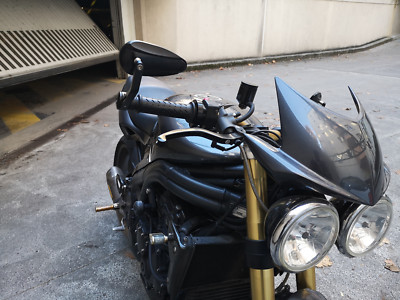 LYBH Retroviseur Embout De Guidon Rétroviseur Moto 10 Mm Pour B&MW