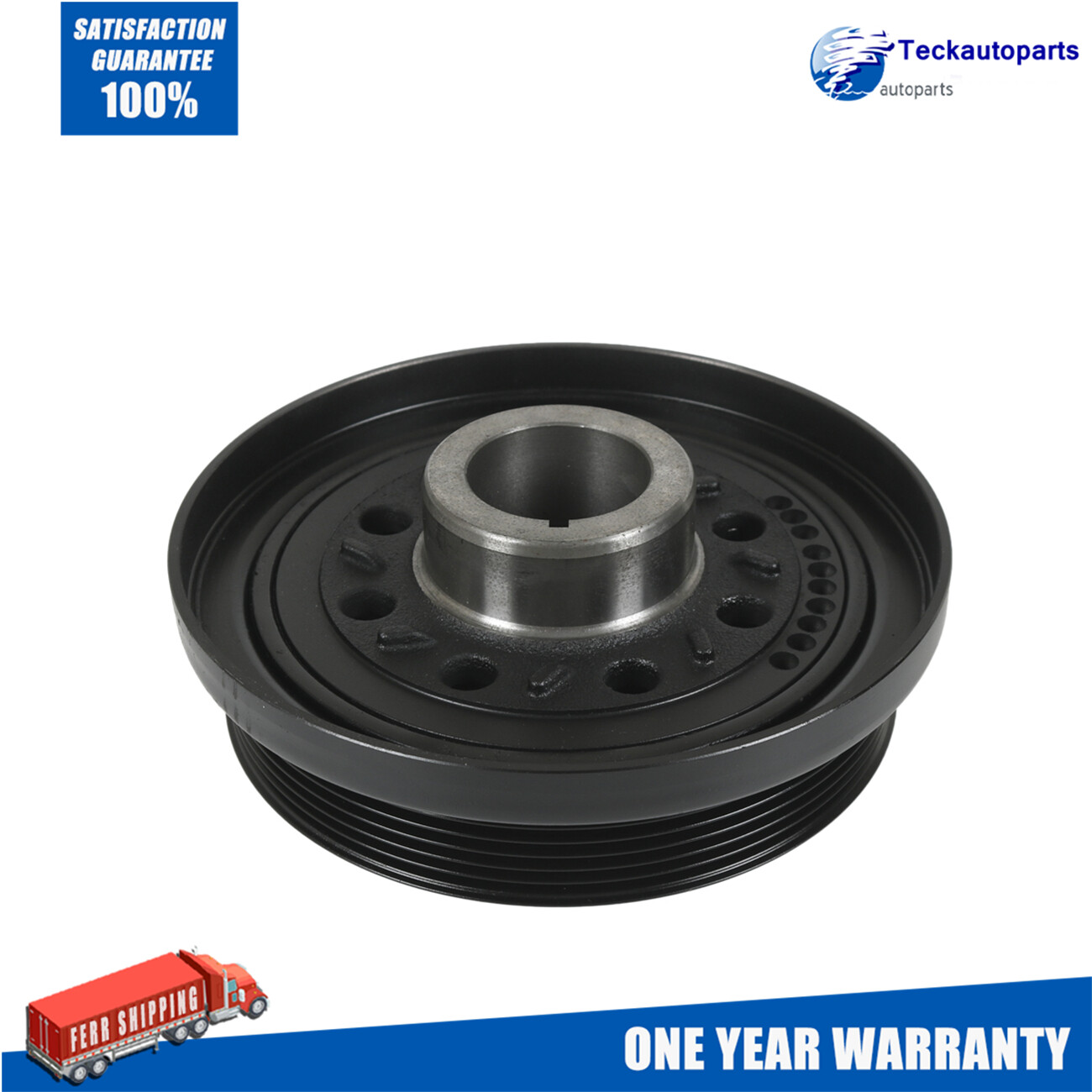 231242F602 Crankshaft Belt Pulley For Kia Sorento Sportage Hyundai ix35 Sante Fe