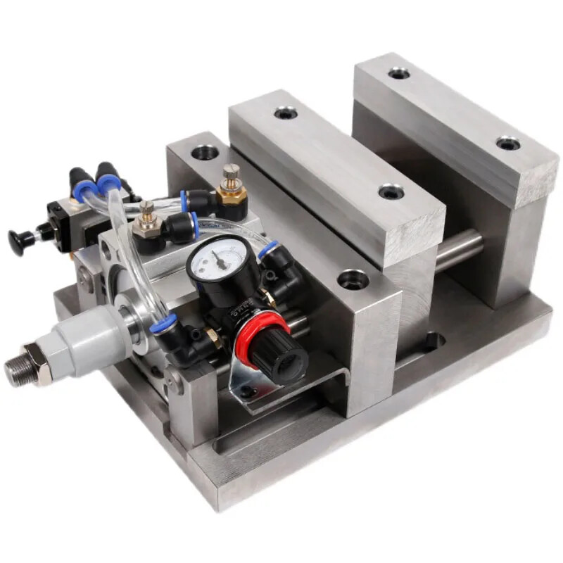 【WHIMSIC】MULTI-FUNCTION FIELDCOAT&VEST Large-stroke High-precision Pneumatic Vise Quick Fixture