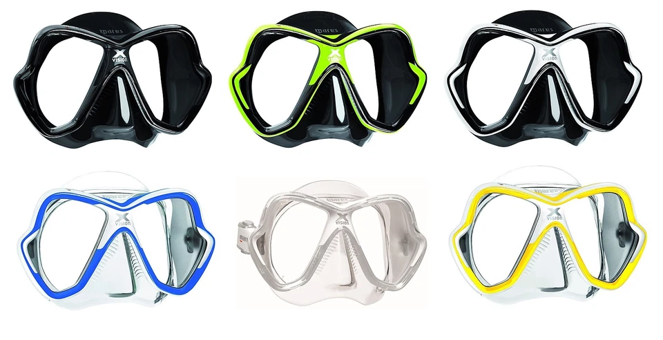 Mares X-VISION Tauchmaske Taucherbrille NEU vom Fachhandel !!!